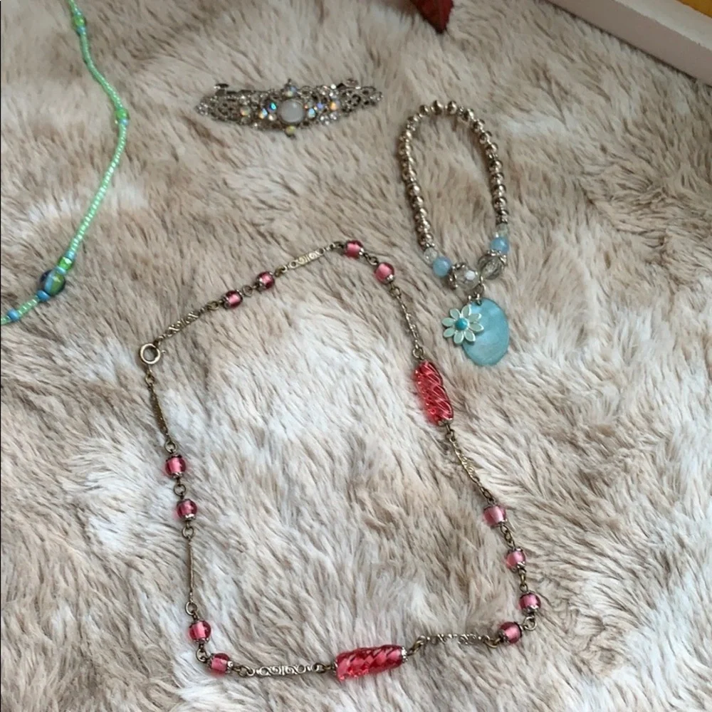 New Listing 5 Piece Girls Jewelry Bundle Preowned